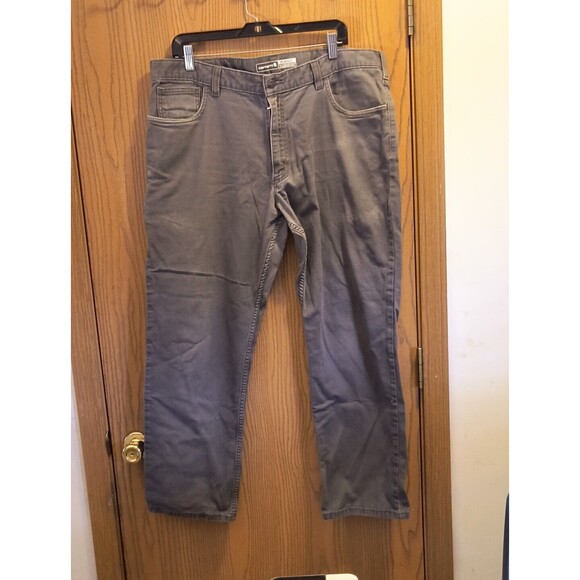 Carhartt Pants Mens 38x28 Gray Relaxed Fit Work BN2517-M - Picture 1 of 8